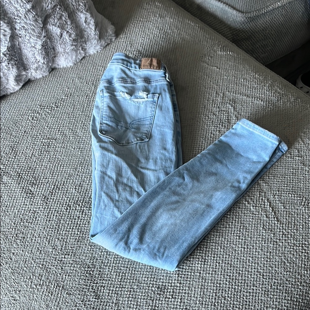 American Eagle Outfitters Blue Skinny Jeans